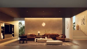 Vale_Living_Room_2700K_Lee_Broom_Crescent_Slamp